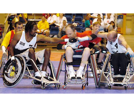 SPORTS > RUGBY > WHEELCHAIR RUGBY > RULES