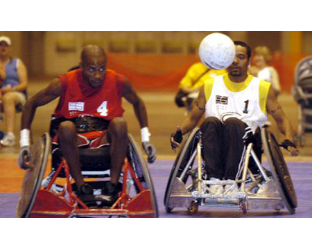 SPORTS > RUGBY > WHEELCHAIR RUGBY > AIDS