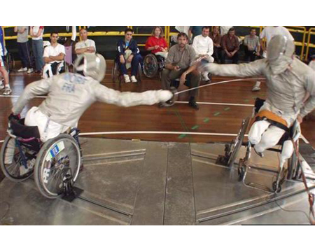 SPORTS > FENCING > WHEELCHAIR FENCING > RULES