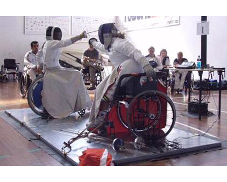 SPORTS > FENCING > WHEELCHAIR FENCING > ACCESSORIES