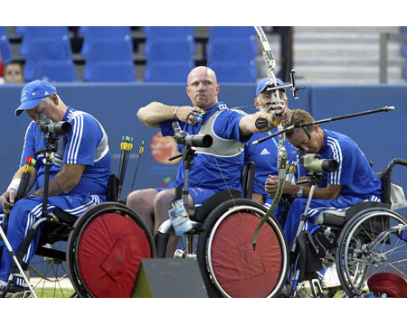 SPORTS > DRAUGHT ARCHERY > WHEELCHAIR DRAUGHT ARCHERY > RULES