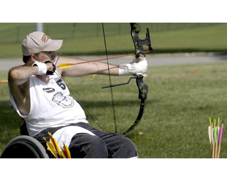 SPORTS > DRAUGHT ARCHERY > WHEELCHAIR DRAUGHT ARCHERY > AIDS
