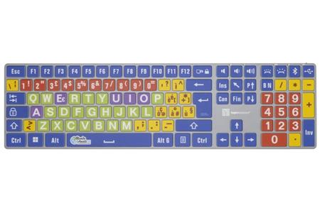 ALBAMATIC - SIMPLEKEYS BLUETOOTH - TASTIERA XL COLORATA RETR