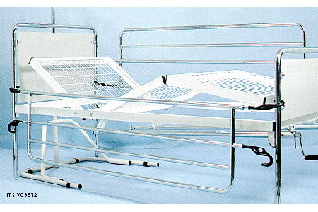 Sponde Letto Ribaltabili Per Anziani – Coppia In Alluminio, Universali, Per Sicurezza Degenza A Letto